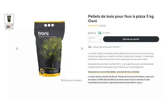 pellets de bois ooni