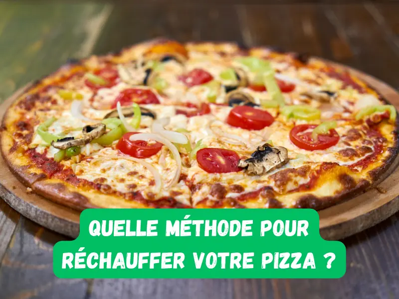 Une pizza réchauffée